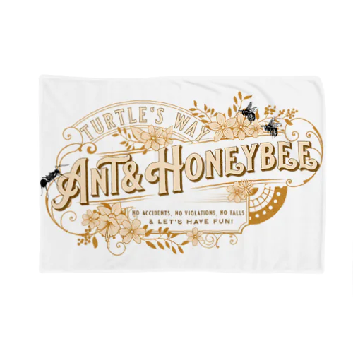 ANT & HONEYBEE ブランケット