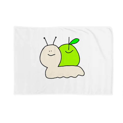 🐌カタツムりんご🍏 ブランケット