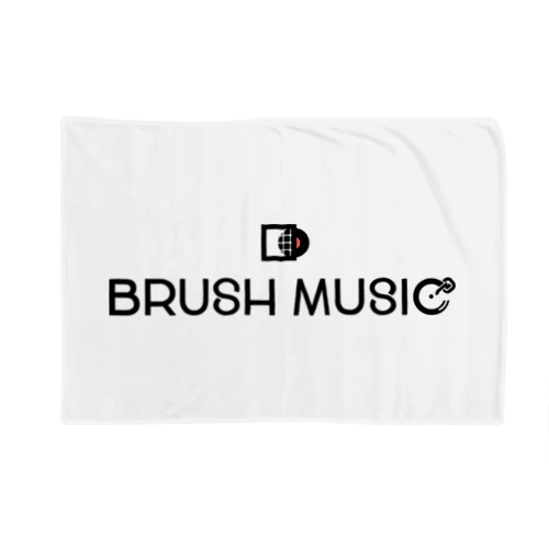 BRUSH MUSIC Inc. LOGO Blanket