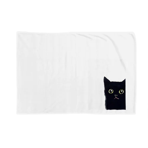 窓の黒猫 Blanket