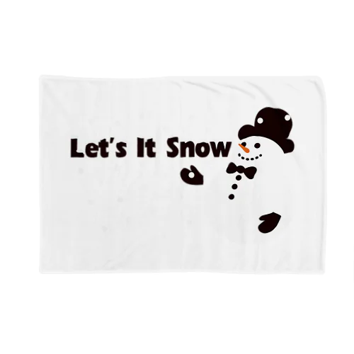 Let it snow ブランケット