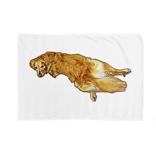 golden retriever Blanket