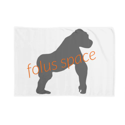 folus space gorilla Blanket