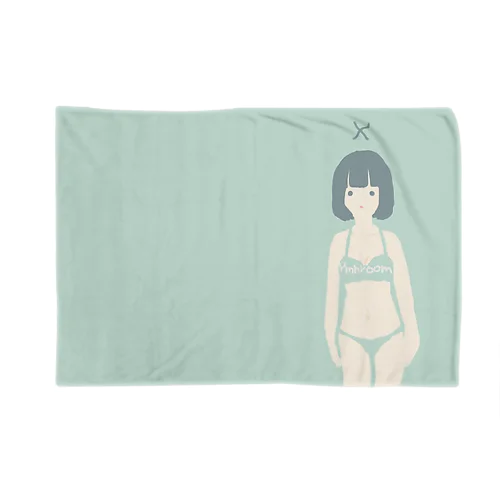 女の子× Blanket