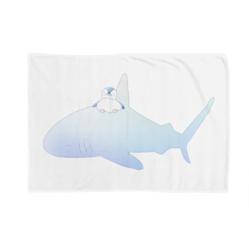 おやすみサメさんとぺんぎん Blanket