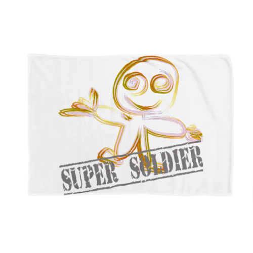 SUPER 　SOLDIER ブランケット