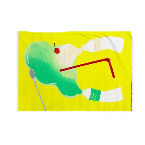 絵の具クリームソーダ Blanket