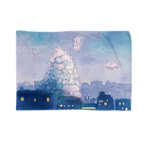 「今夜は大雪です」 Blanket