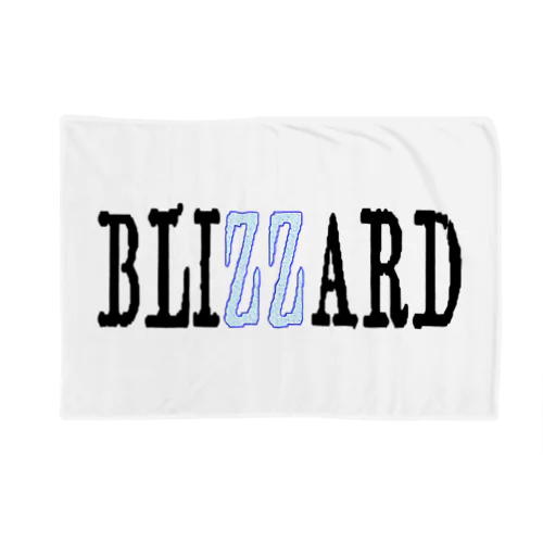 BLIZZARD(英字＋１シリーズ) ブランケット