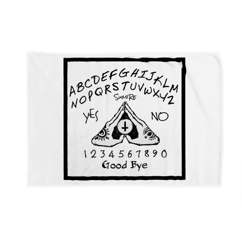 ウィジャボード　Ouija　白 Blanket