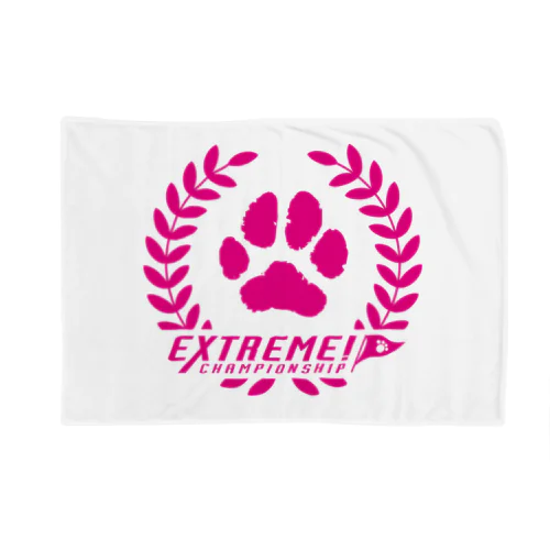 ドッグスポーツ・エクストリーム　ロゴ（丸形） Blanket