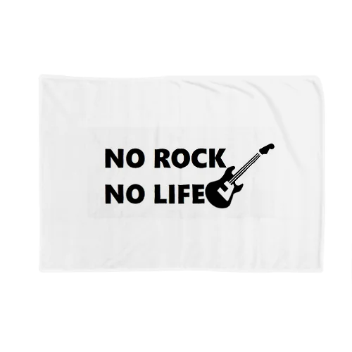 NO ROCK NO LIFE Blanket