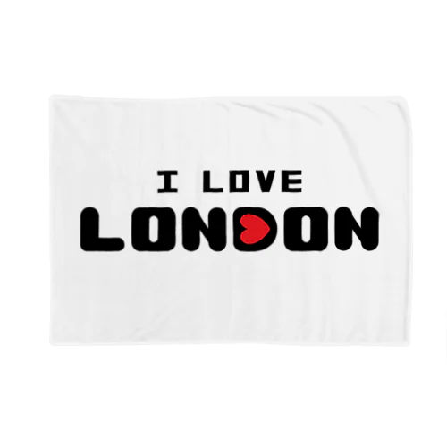 I Love London Blanket