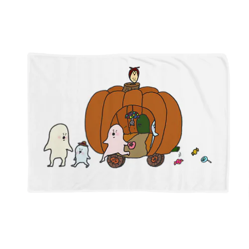 ぱくぱく村のハロウィン Blanket