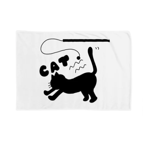 黒の世界（猫じゃらし） Blanket