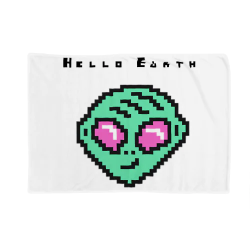 Hello Earth ブランケット