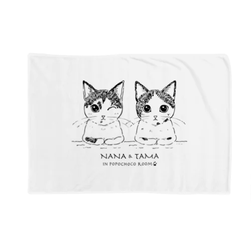 ずっと一緒にゃん Blanket