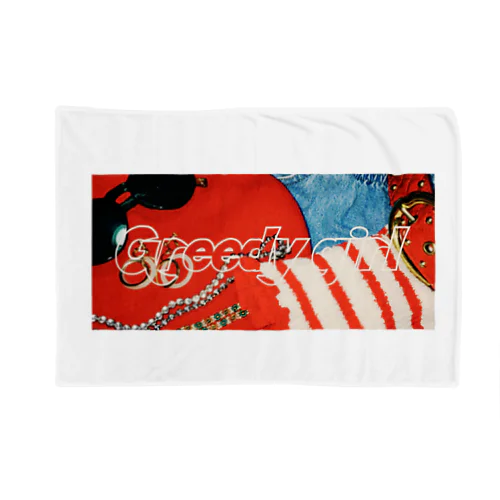 Greedy girl   欲張りな女の子 Blanket