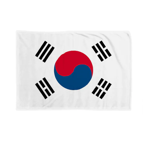 韓国　国旗 ブランケット