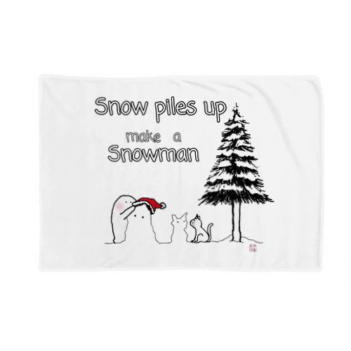 Snowman Blanket