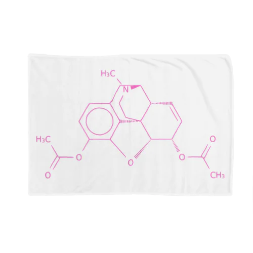 ヘロインの分子構造 Blanket