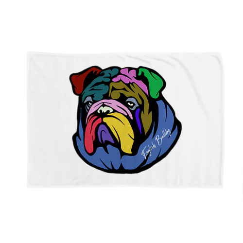 BULLDOG ブランケット