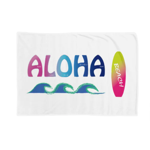 ALOHA★ タオル Blanket