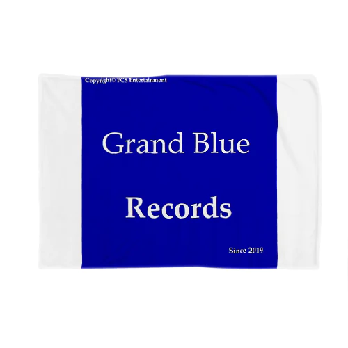 Grand Blue Records Blanket