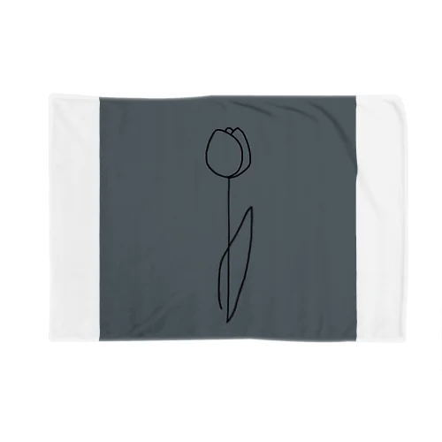 dark gray green blue Blanket