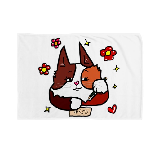 三毛にゃんの自由時間 Blanket