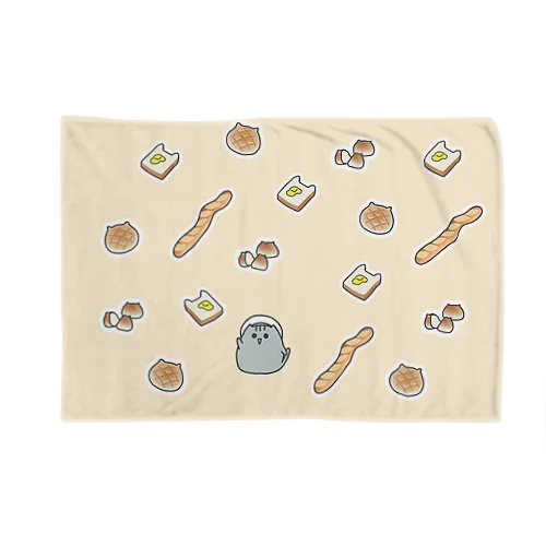 ねこのフェーさん”にゃんこパンたち” Blanket