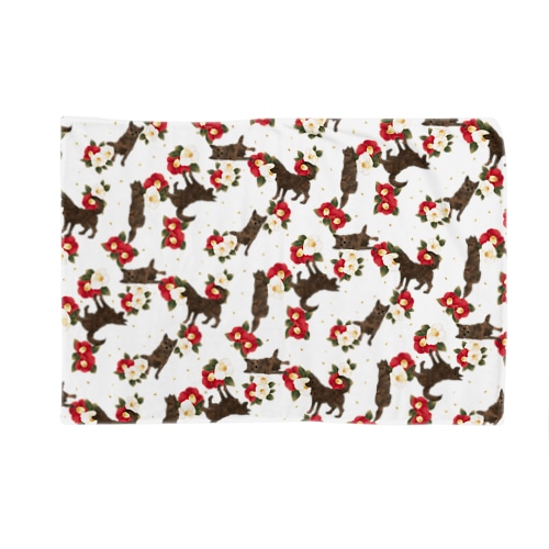 甲斐犬和柄 Blanket