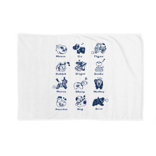 The Zodiac of Fukushima Blanket