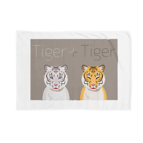 Tiger+Tiger 담요