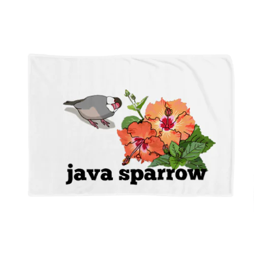 java sparrow Blanket