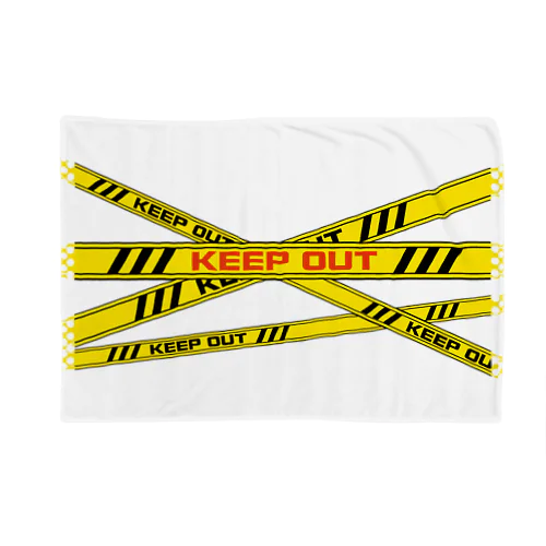 KEEP OUT Blanket