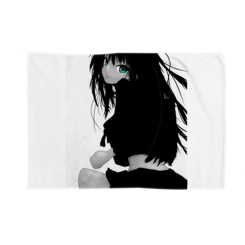 文芸部せんぱいモノクロ Blanket