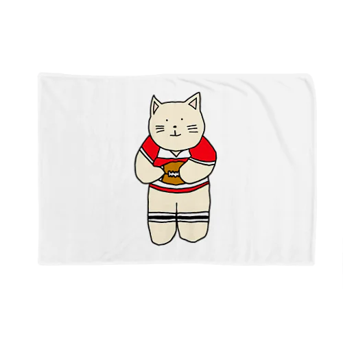 ラグビーねこ Blanket