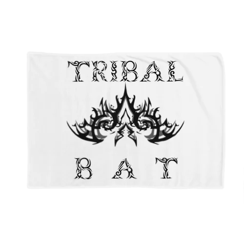 TRIBAL☆BAT LAYERED BLK ブランケット