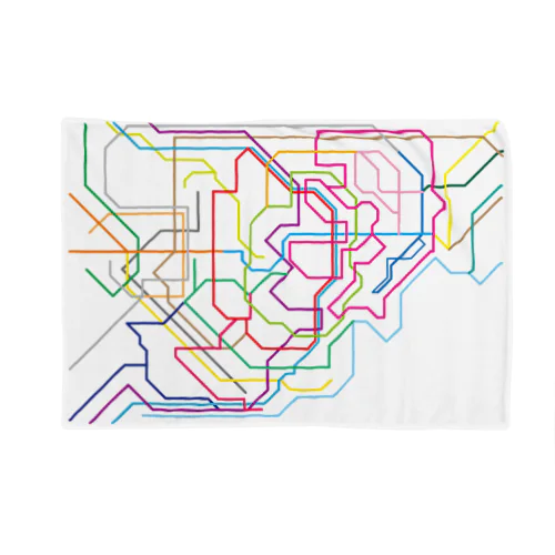 Route Color Blanket