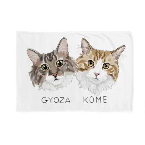 gyoza&kome ブランケット