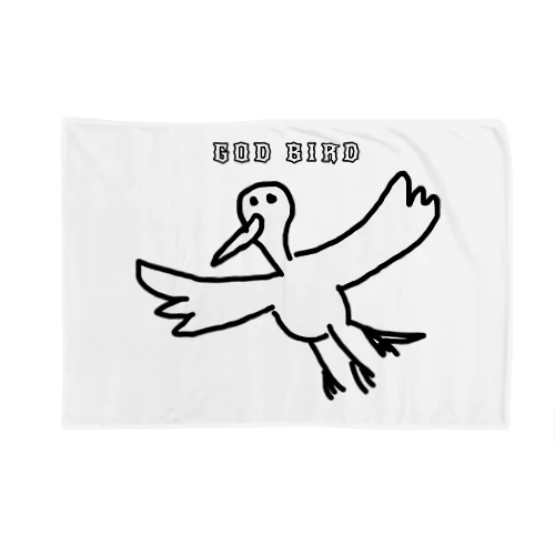 GOD BIRD Blanket