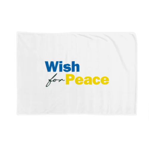 Wish for Peace UKR🇺🇦 ブランケット