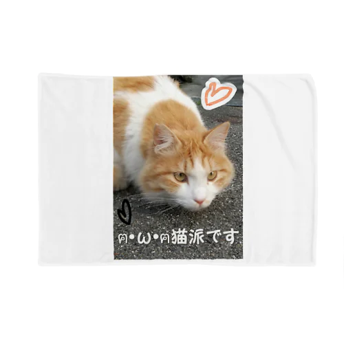 猫派です グッズ Blanket