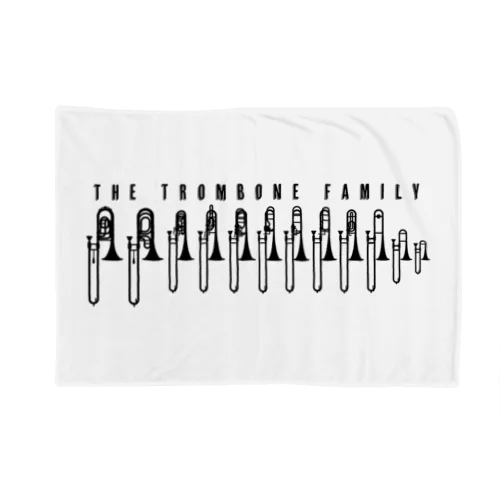 THE TROMBONE FAMILY ブランケット