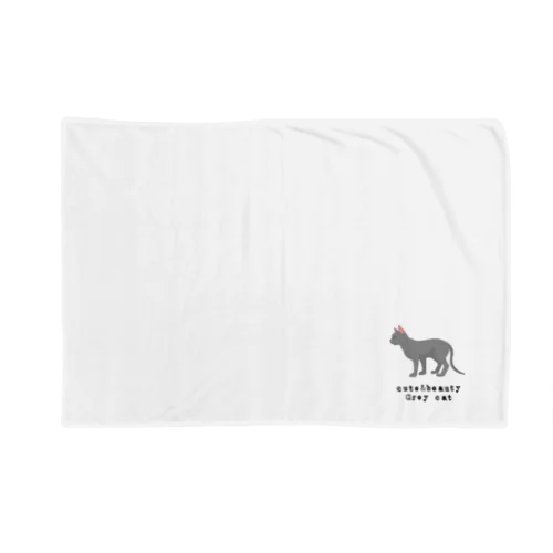 猫1-14 灰猫 Blanket