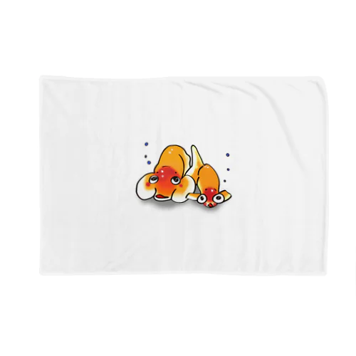 「まめまめ水族館」まめとてんちゃん Blanket