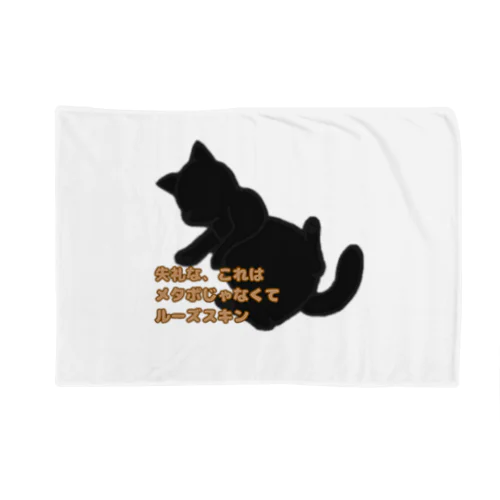 猫のお腹はルーズスキン Blanket