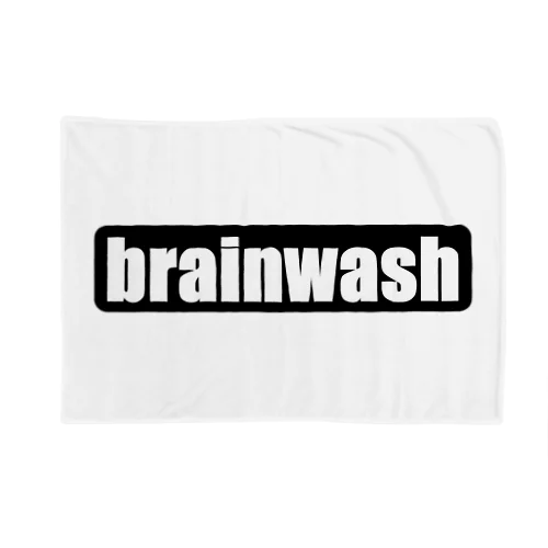 brainwash（シンプルデザイン） ブランケット