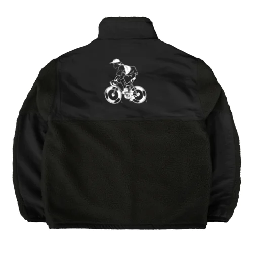 ピストバイクでポタリング Boa Fleece Jacket